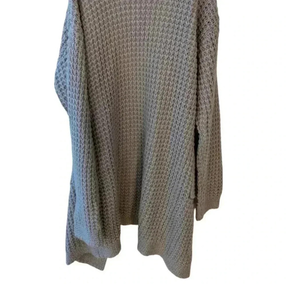 SySea Girls Batwing Long Sleeve Cardigan Open Front Knit Sweaters Grey SZ 13-14 - Picture 5 of 6